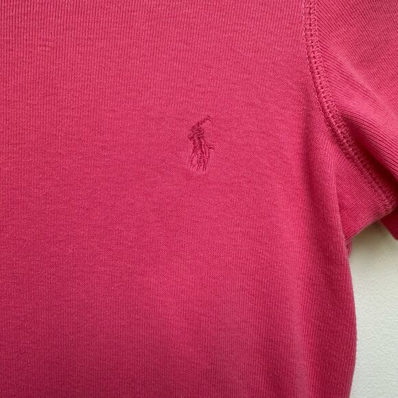 Ralph Lauren Blue Label Pink Short sleeve crew neck t-shirt Medium - Picture 4 of 5